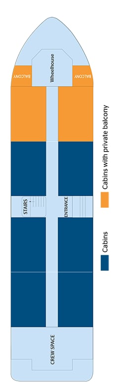 Deck plan for Main Deck