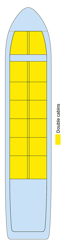 Deck plan for Main Deck