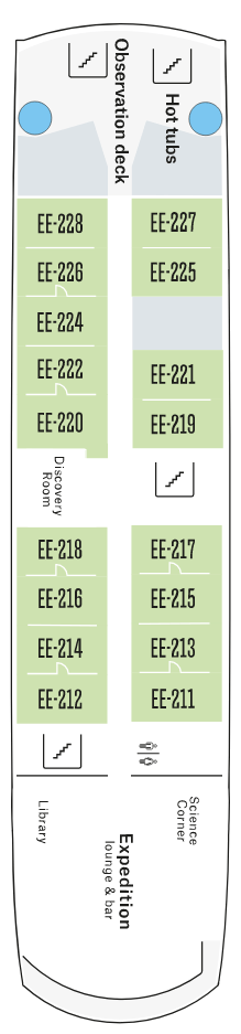 Deck plan for Deck 3