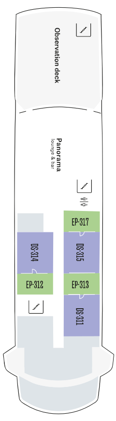 Deck plan for Deck 4
