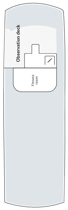 Deck plan for Deck 5