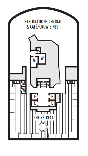 Deck plan for Observation Deck