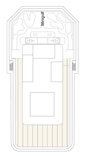 Deck plan for Deck 15