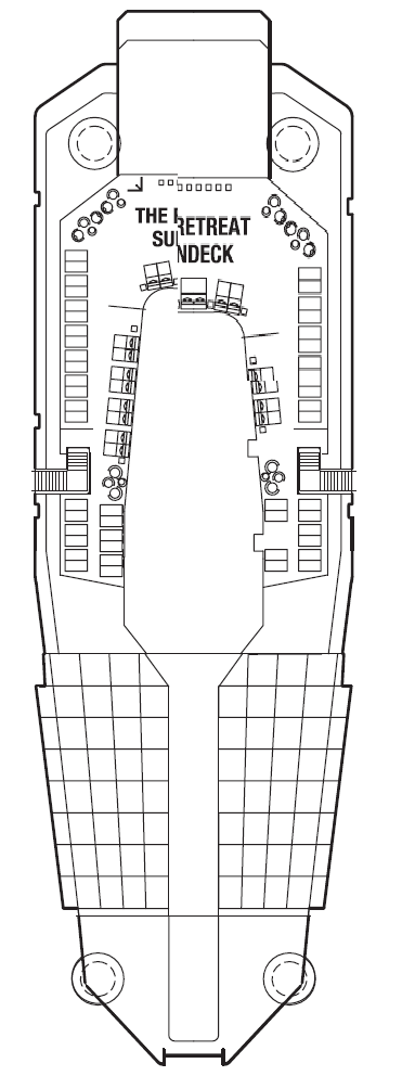 Deck plan for SOLSTICE DECK 16