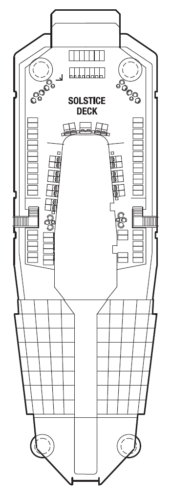 Deck plan for SOLSTICE DECK 16