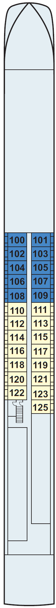 Deck plan for Main Deck