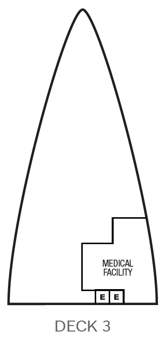 Deck plan for Deck 3