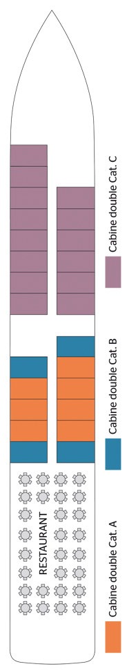 Deck plan for MAIN DECK