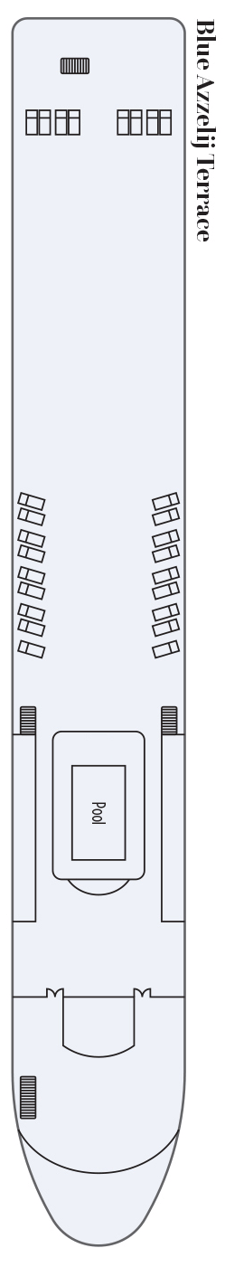 Deck plan for Blue Azzelij Terrace