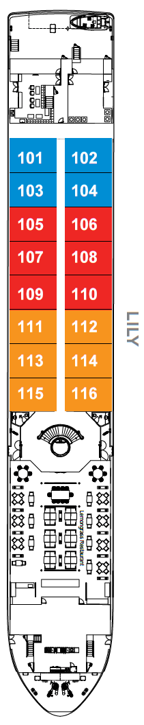 Deck plan for Lily Deck