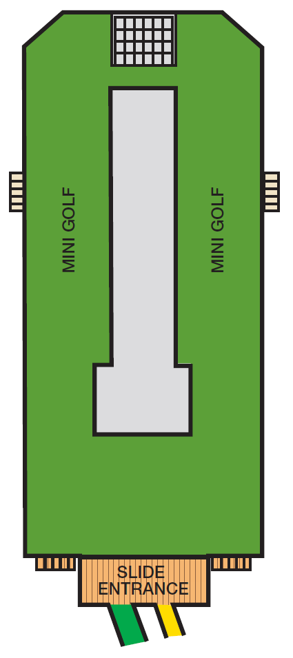 Deck plan for Deck 14 Sky