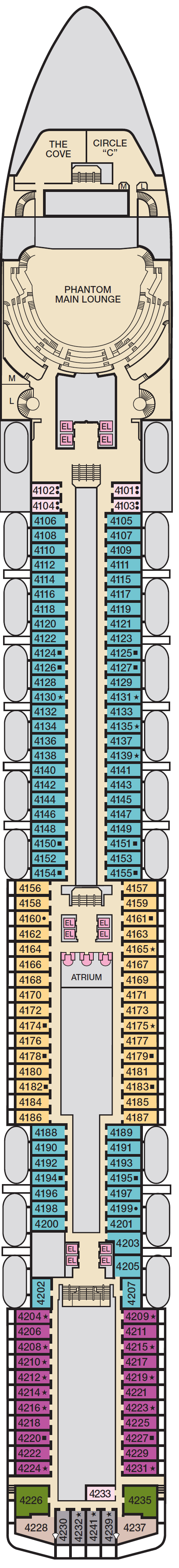 Deck plan for MAIN