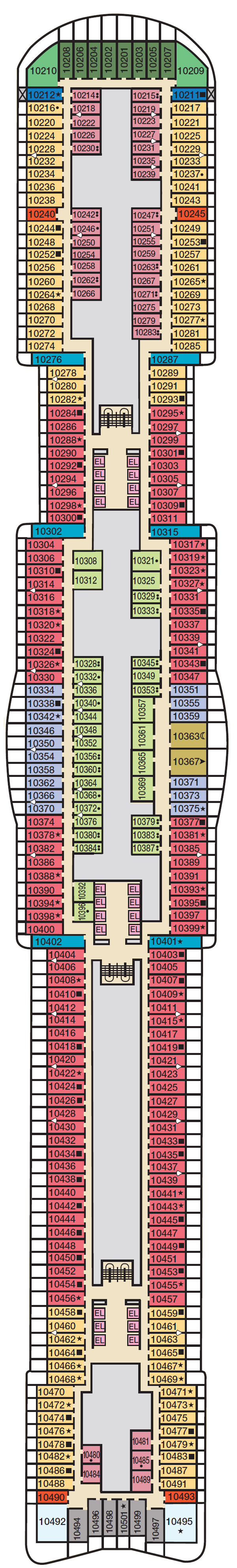 Deck plan for DECK-10