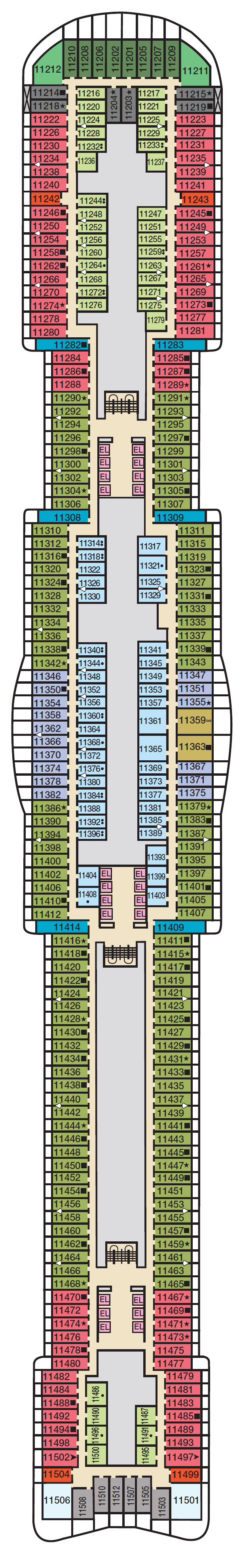 Deck plan for DECK-11