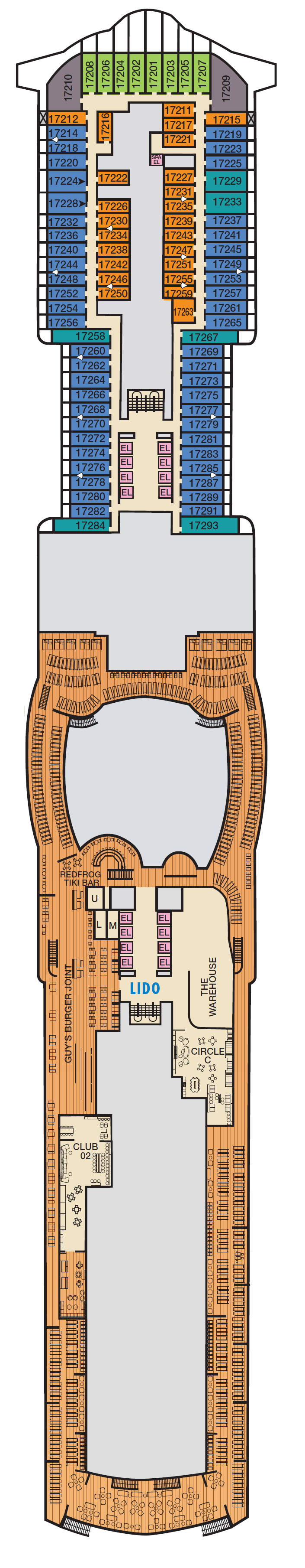Deck plan for DECK-17