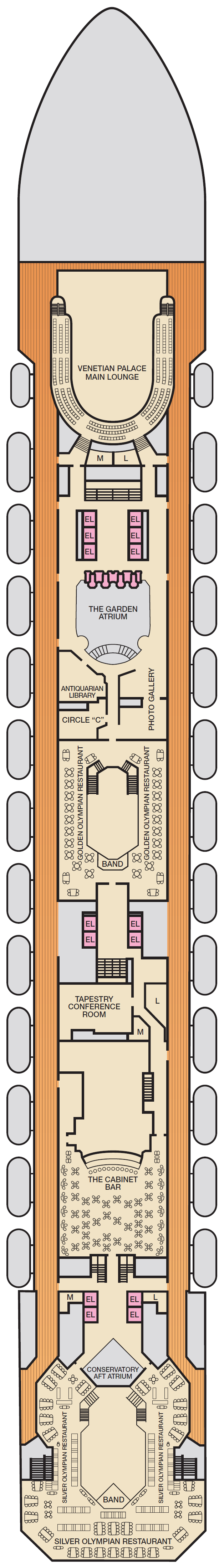 Deck plan for ATLANTIC