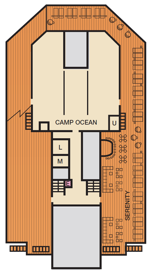 Deck plan for SUN