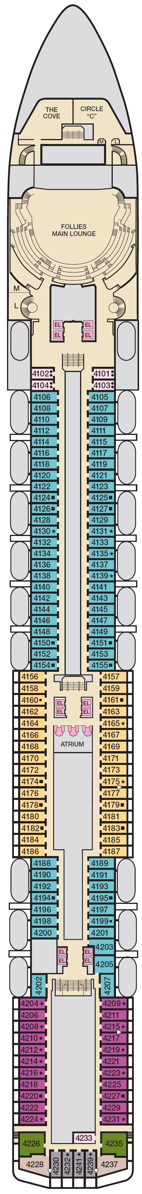 Deck plan for MAIN