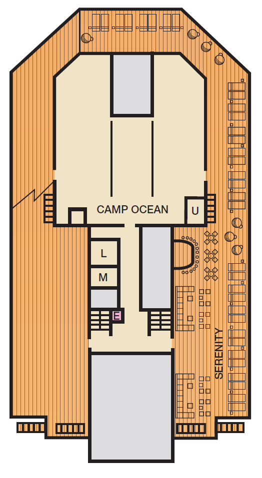 Deck plan for SUN