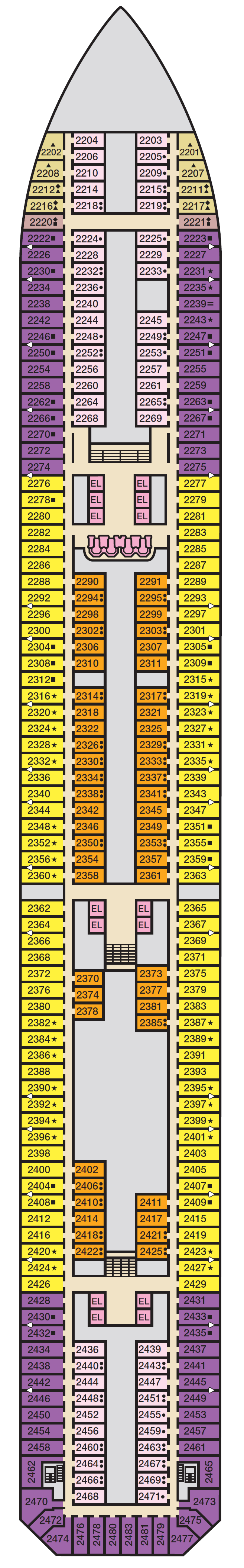 Deck plan for MAIN