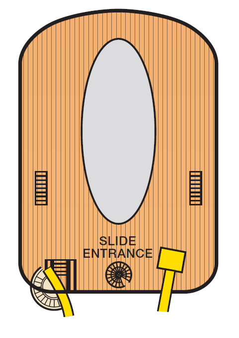 Deck plan for Deck 12 Sports