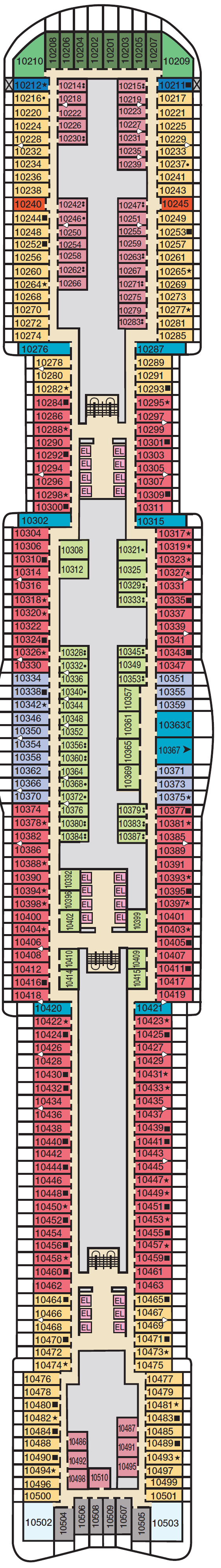 Deck plan for DECK-10