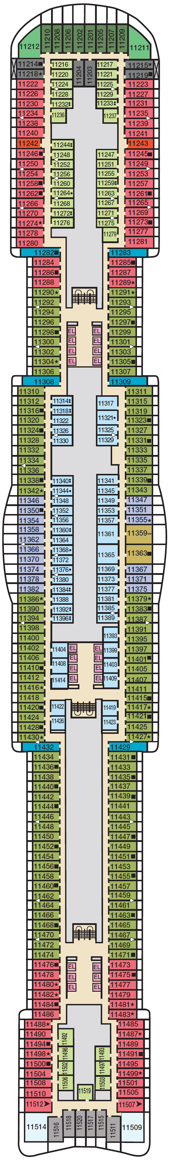 Deck plan for DECK-11