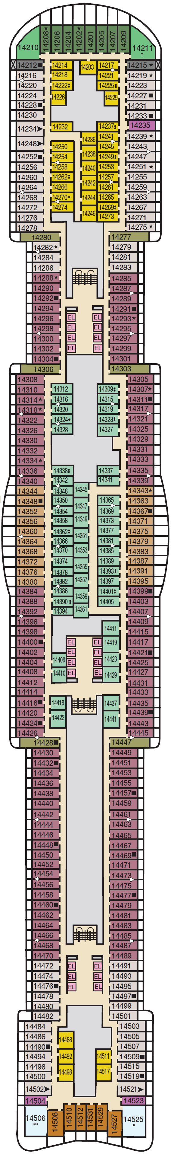 Deck plan for DECK-14