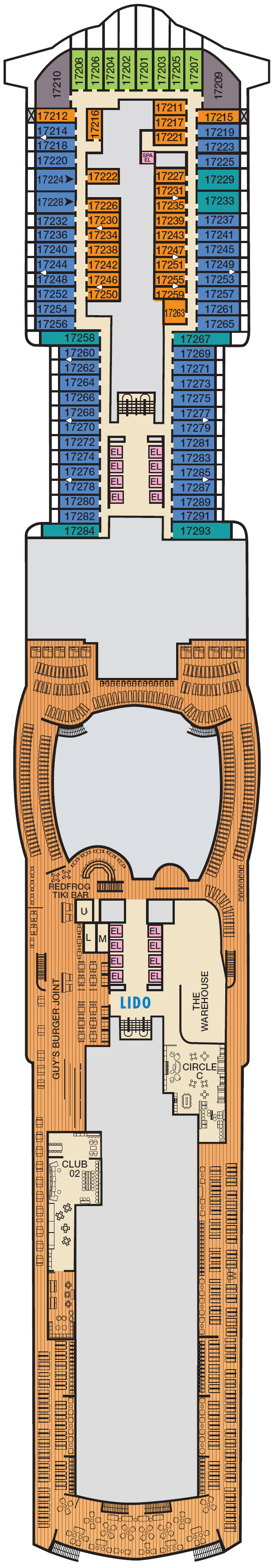 Deck plan for DECK-17
