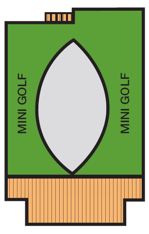 Deck plan for Deck 12 AFT SUN