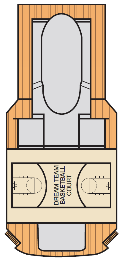 Deck plan for AFT SUN