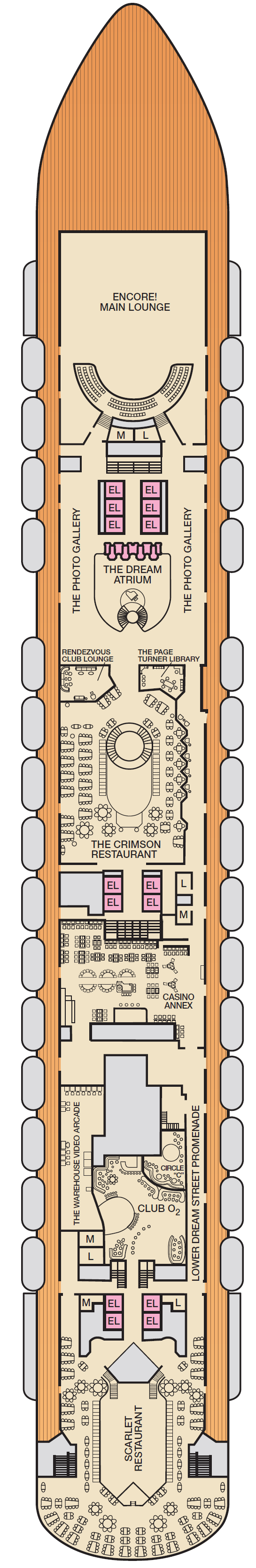 Deck plan for ATLANTIC