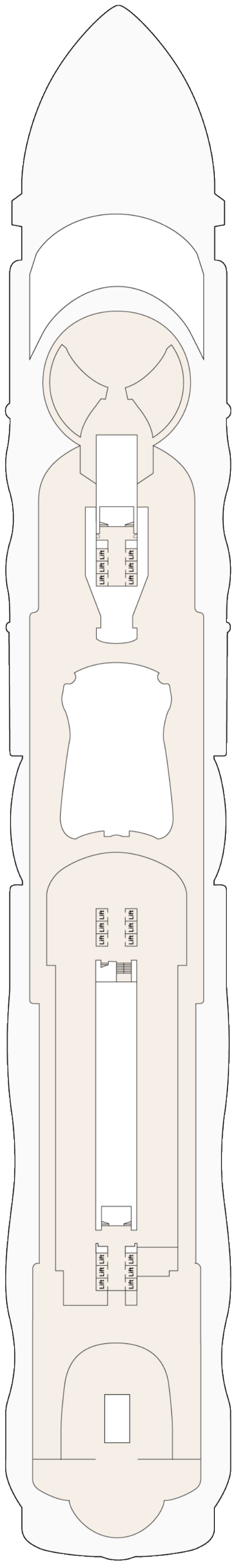 Deck plan for Deck 18