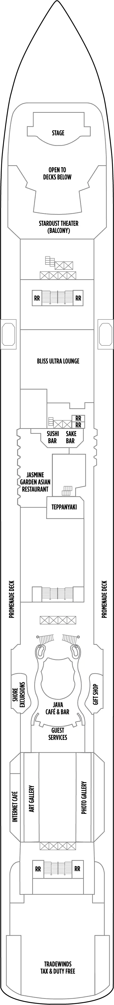 Deck plan for Deck 07