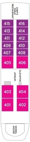 Deck plan for Jasmine Deck