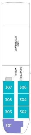 Deck plan for Lily Deck