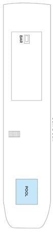 Deck plan for Sun Deck