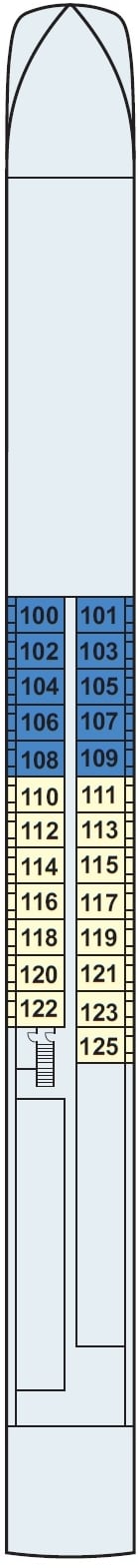 Deck plan for Main Deck