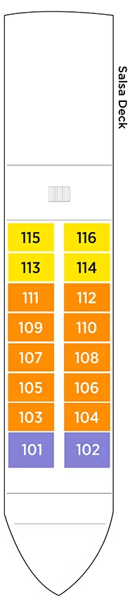 Deck plan for Salsa Deck