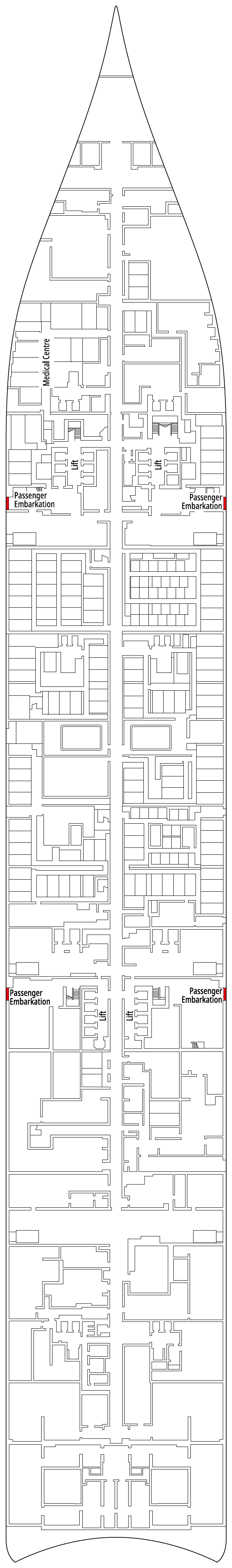 Deck plan for Deck 04