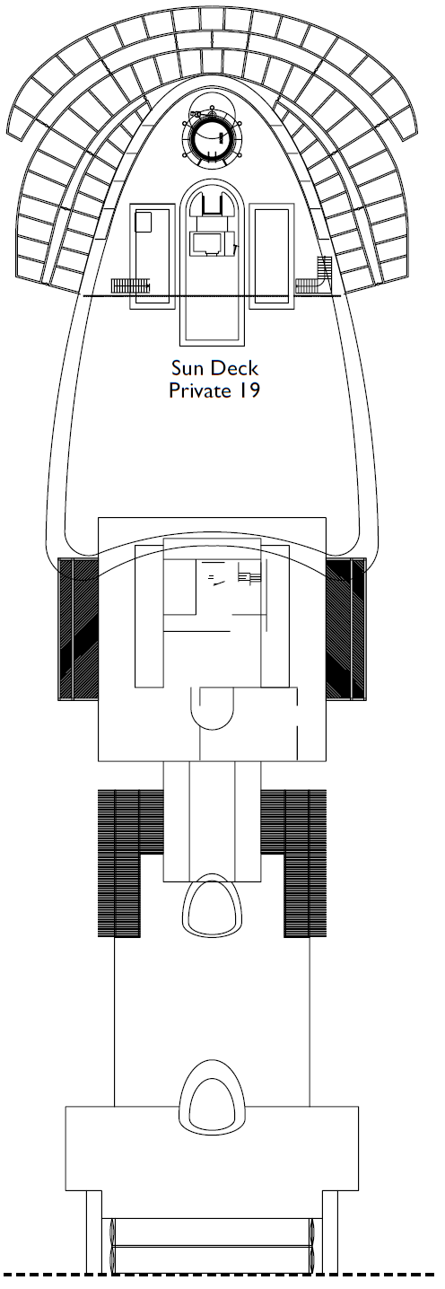 Deck plan for Deck 19 Pietrasanta
