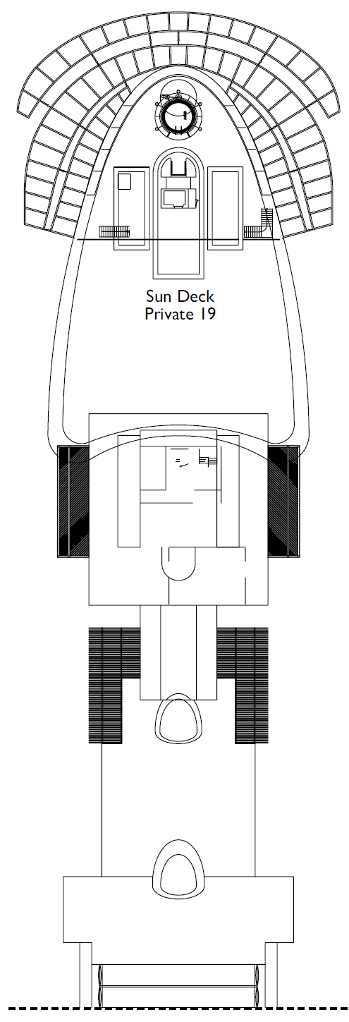 Deck plan for DECK 19 CORTINA