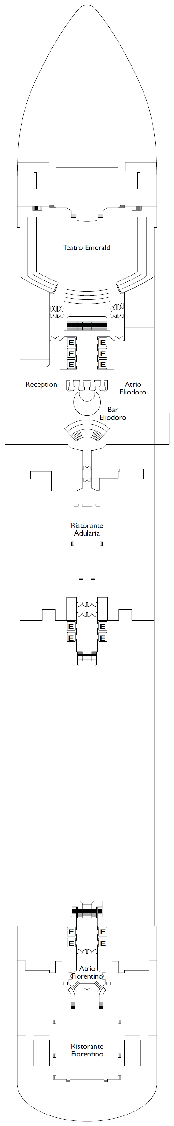Deck plan for DECK 03 Centenary