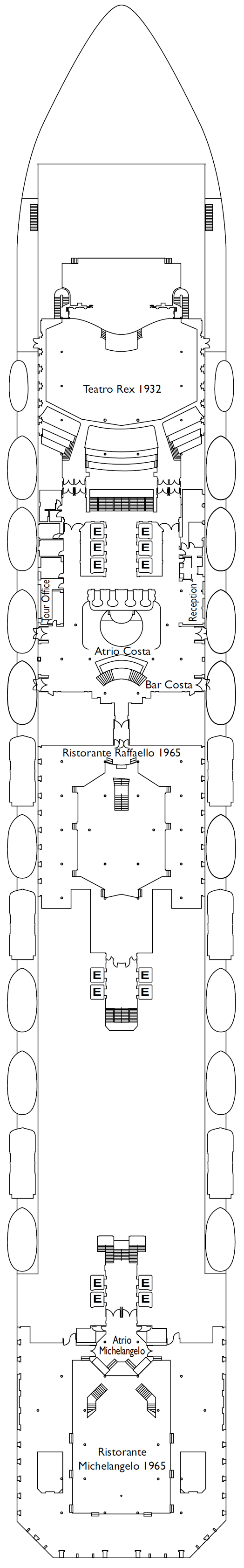 Deck plan for Deck 03 Buenos Aires