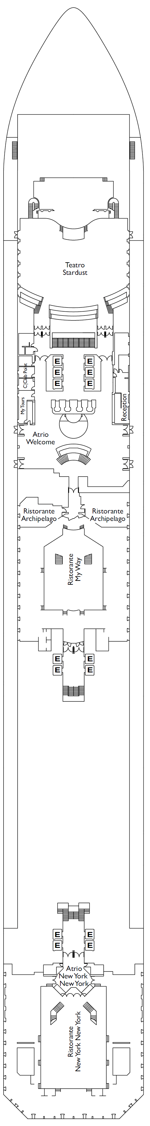 Deck plan for Deck 03 Mood