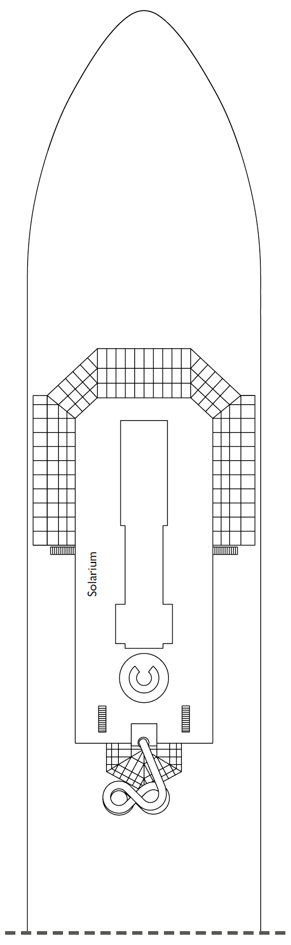 Deck plan for Deck 14 Dorothy