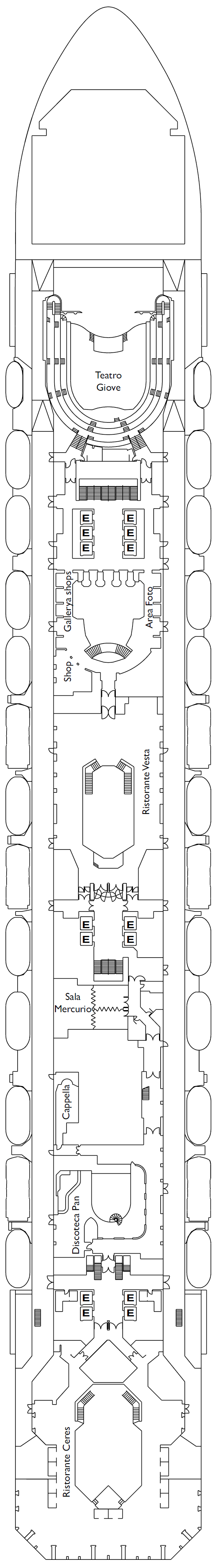 Deck plan for Orion