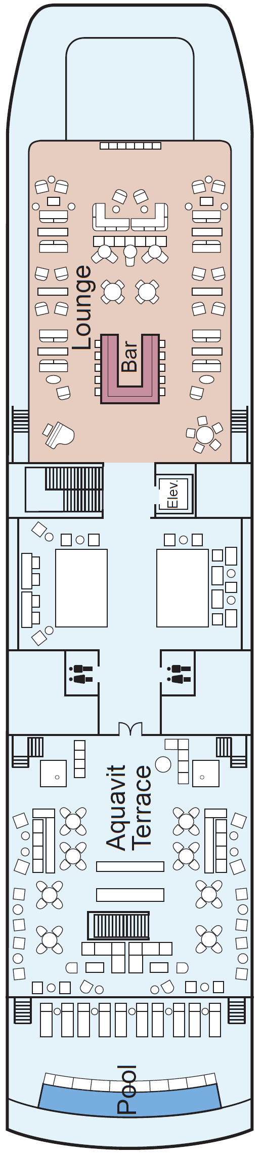 Deck plan for Pool Deck