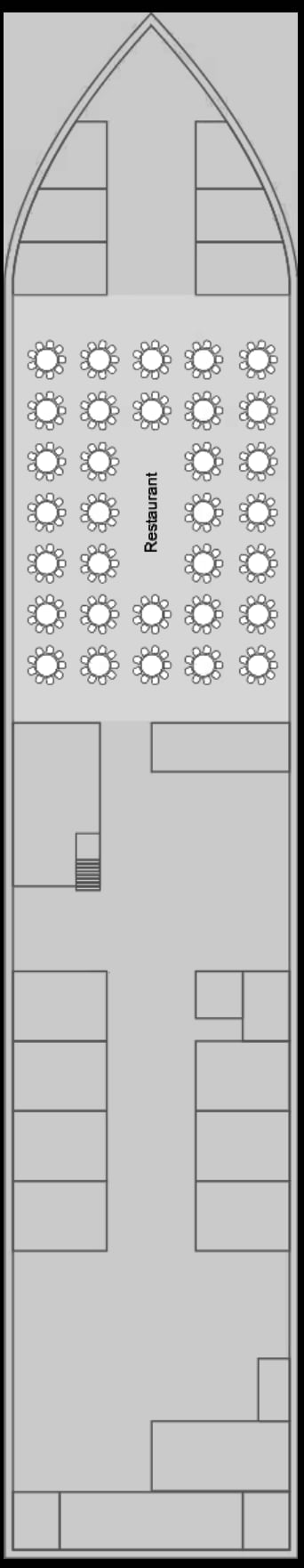 Deck plan for Deck 1