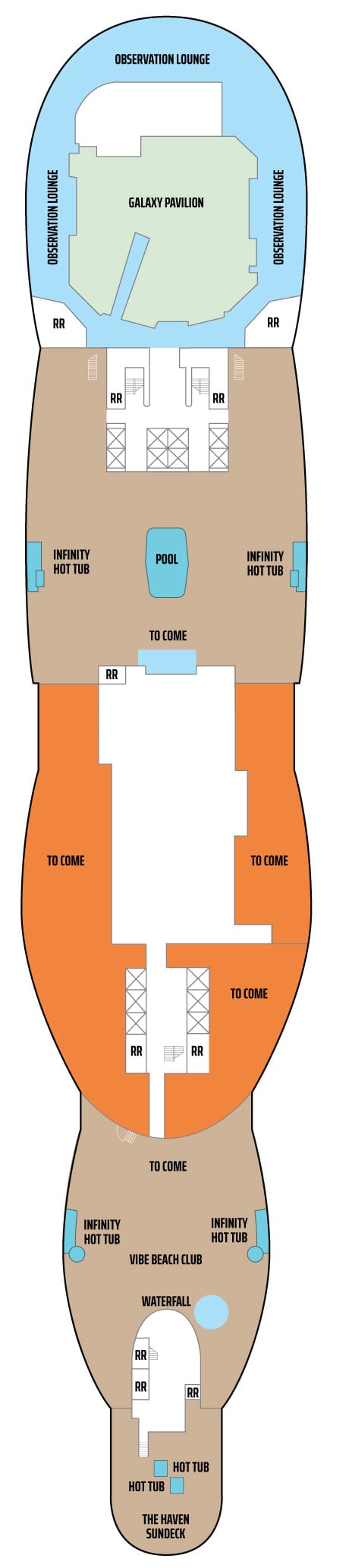 Deck plan for Deck 17